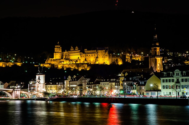 heidelberg-germany-night