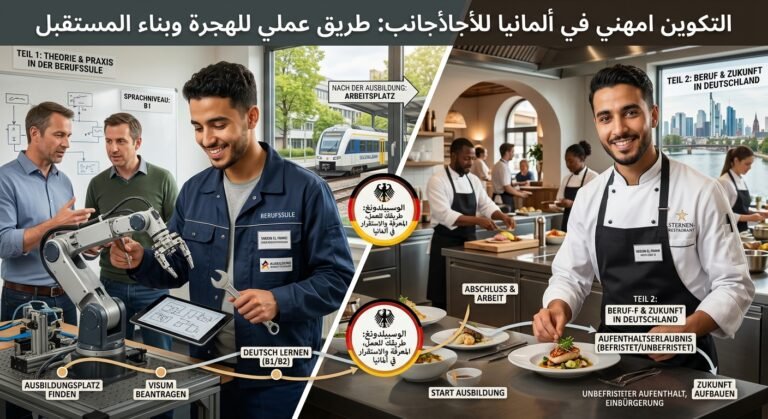التكوين المهني في ألمانيا للأجانب